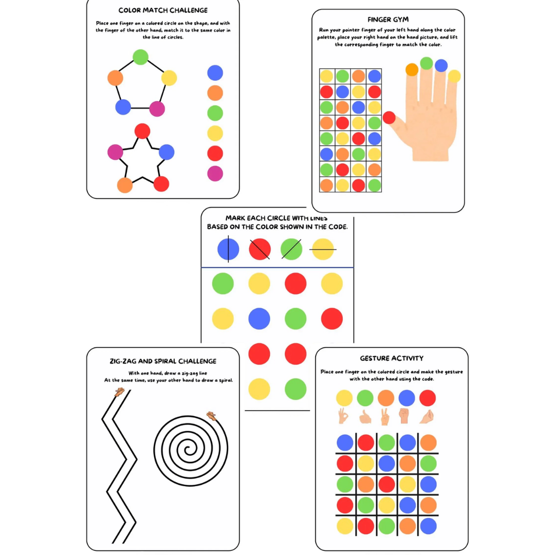 Brain Gym Expansion Pack, 30 Fun Activites for Kids